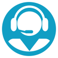 Icon for employee benefits customer service